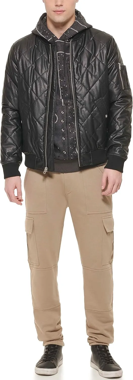 Levi's Men's Diamond Quilted Bomber Jacket