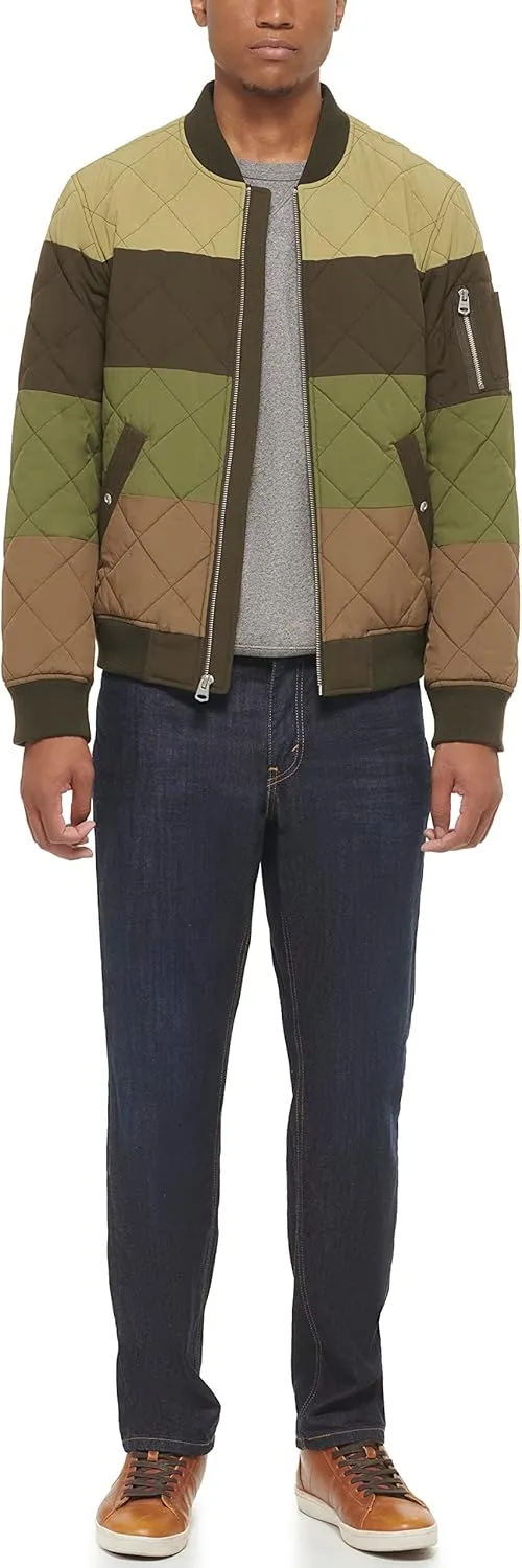 Levi's Men's Diamond Quilted Bomber Jacket