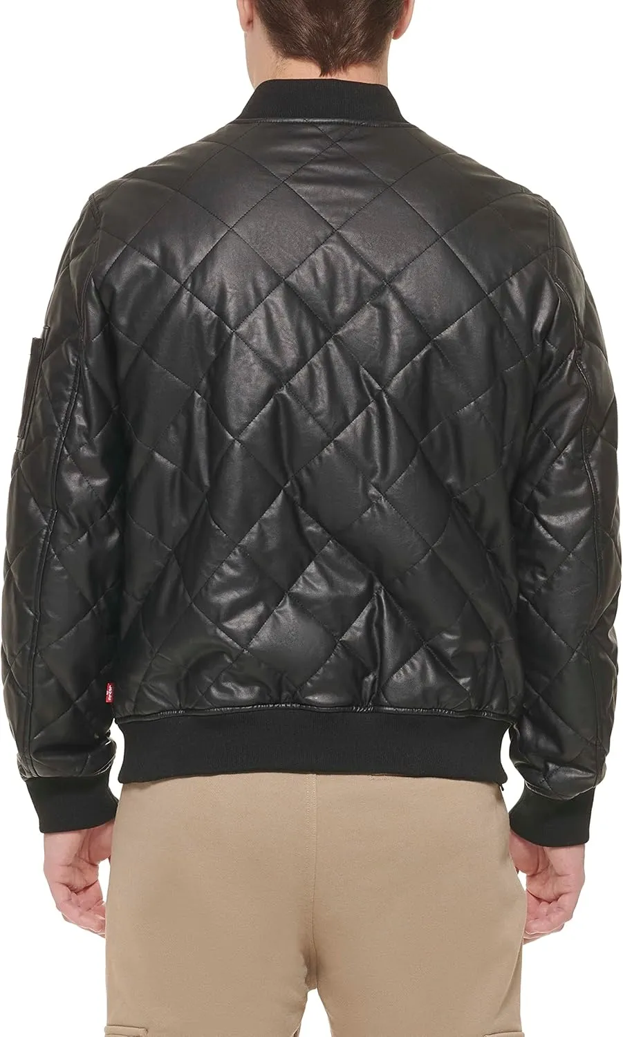 Levi's Men's Diamond Quilted Bomber Jacket