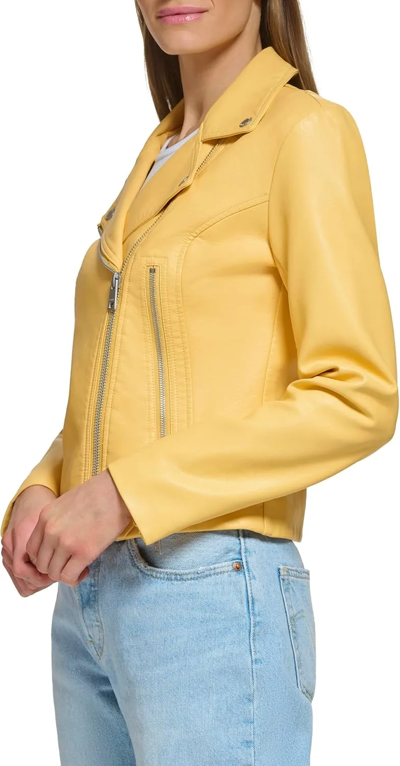 Levi's Women's Vegan Leather 538 Moto Jacket (Regular & Plus Size)