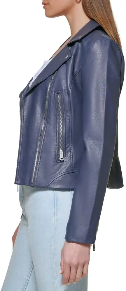 Levi's Women's Vegan Leather 538 Moto Jacket (Regular & Plus Size)