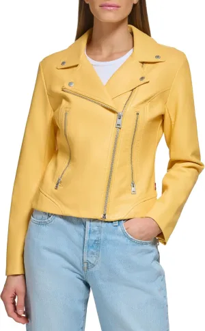 Levi's Women's Vegan Leather 538 Moto Jacket (Regular & Plus Size)