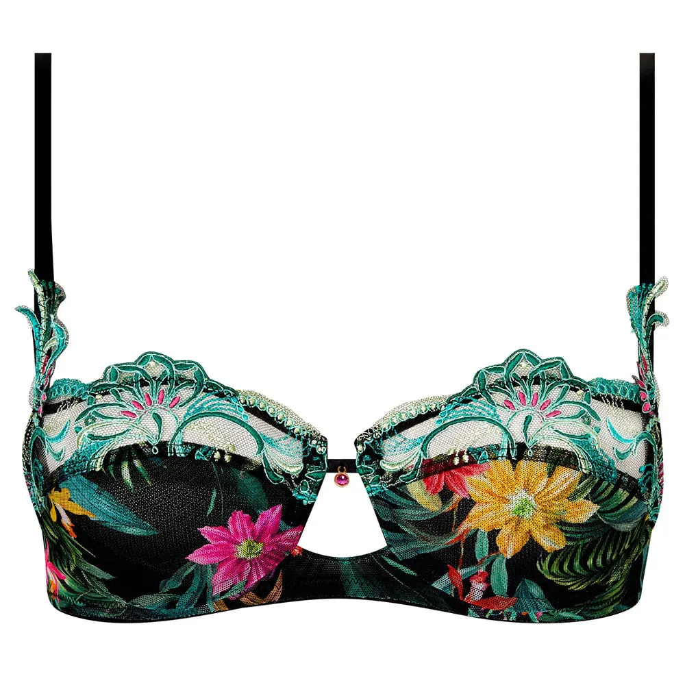 Lise Charmel 'Fleurs Etoile' Half Cup Bra in Eclat Etoile