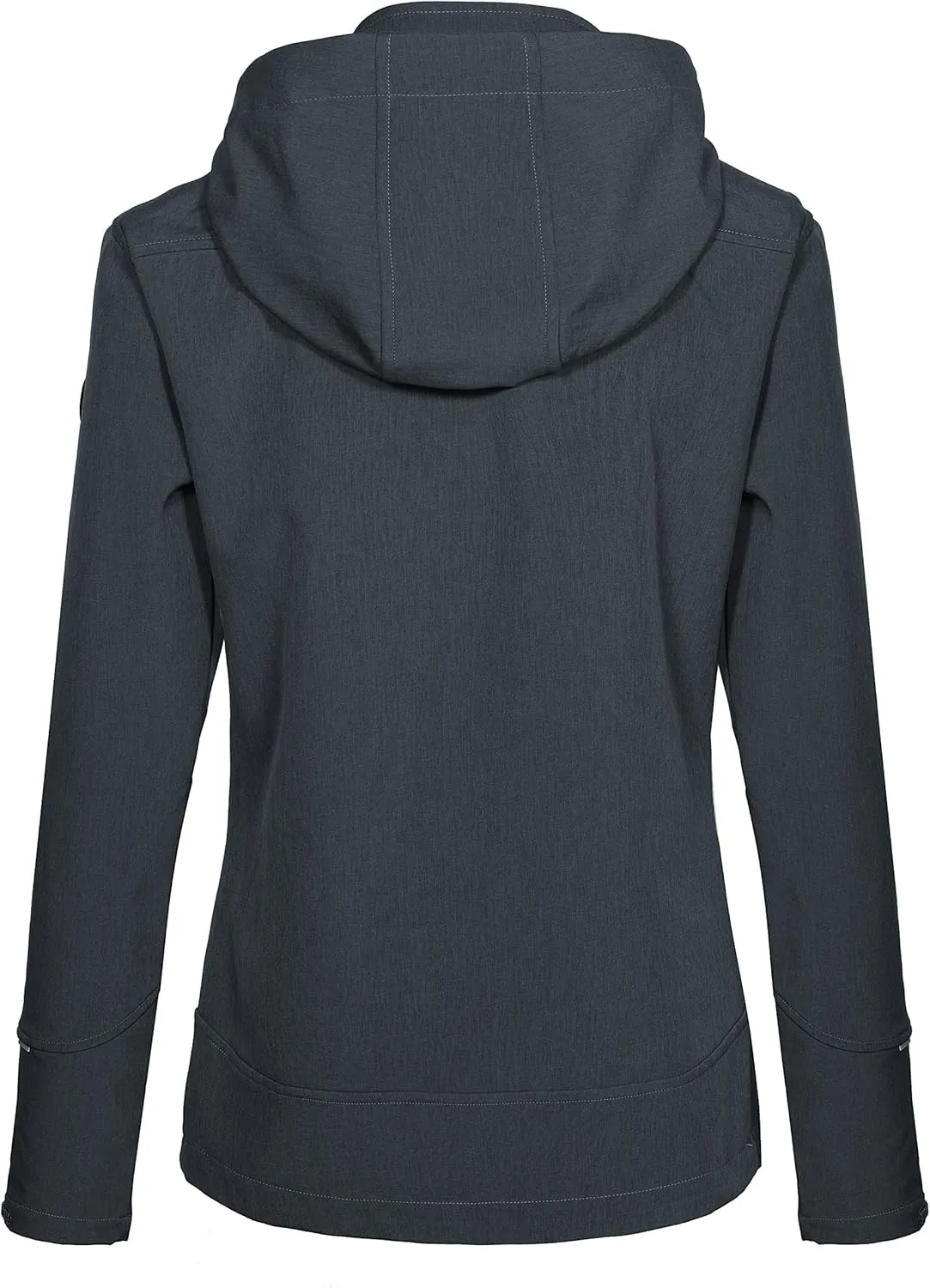 Little Donkey Andy Women's Softshell Jacket Ski Jacket with Removable Hood, Fleece Lined