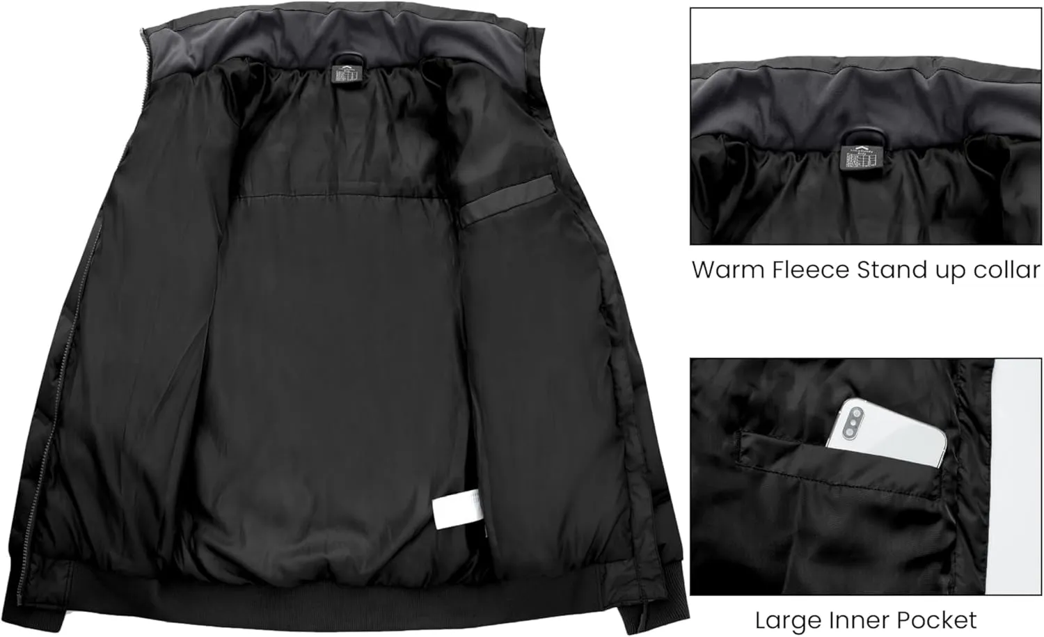 Little Donkey Andy Women's Warm Puffer Jacket Lightweight Windproof Winter Coat with Recycled Insulation