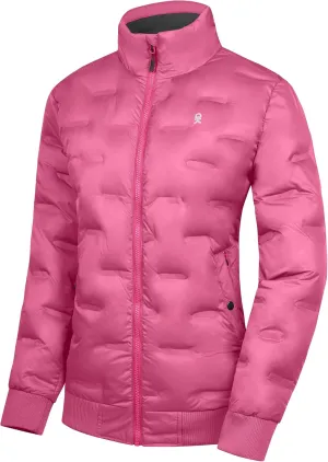Little Donkey Andy Women's Warm Puffer Jacket Lightweight Windproof Winter Coat with Recycled Insulation
