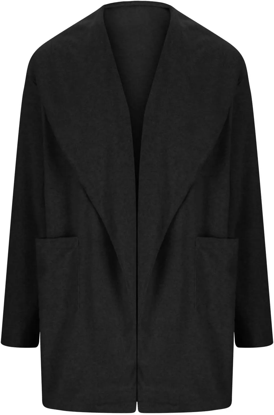 Long Cardigans for Women Shawl Collar Open Front Cardigans 2024 Slouchy Oversized Coatigan Knit Sweater with Pockets
