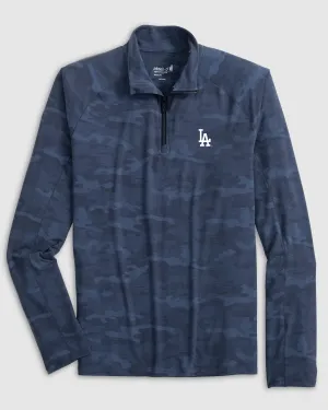 Los Angeles Dodgers Patton Performance Camo 1/4-Zip Pullover