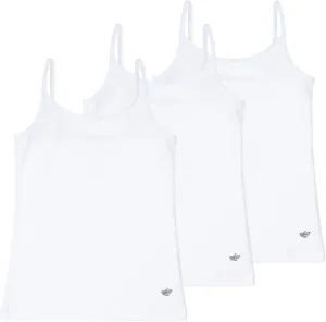 Lucky & Me | Emma Girls Camisoles | Longer Length w/Adjustable Straps | Tagless | Wear on Its Own Or Layering Top | 3-Pack