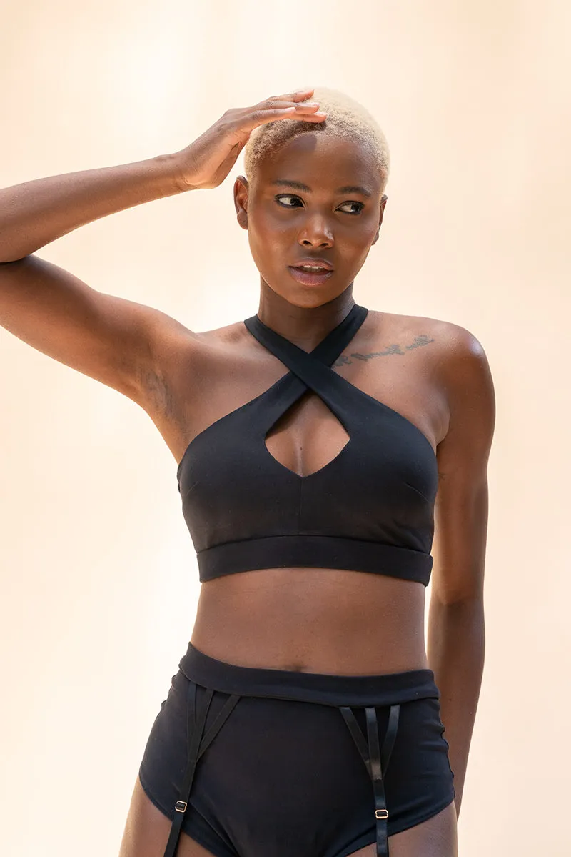 Lunalae Roxy Top - Recycled Black