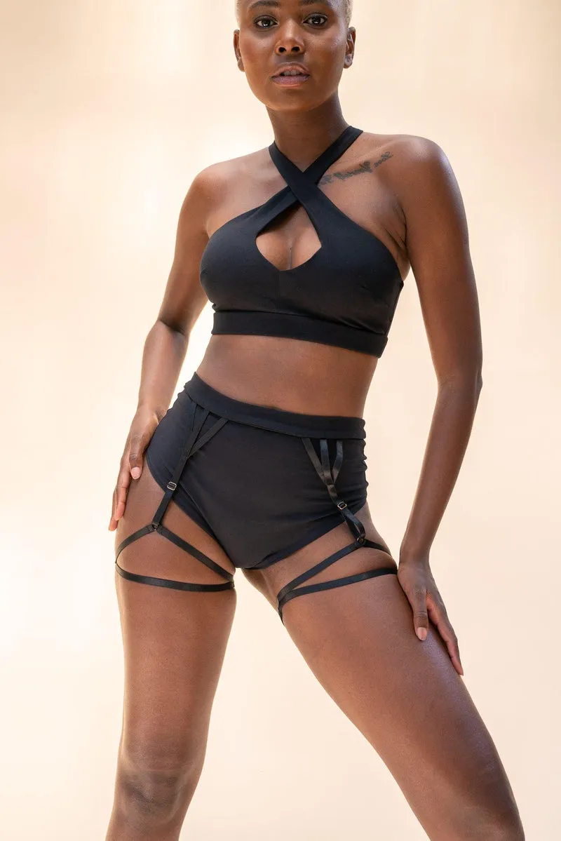 Lunalae Roxy Top - Recycled Black