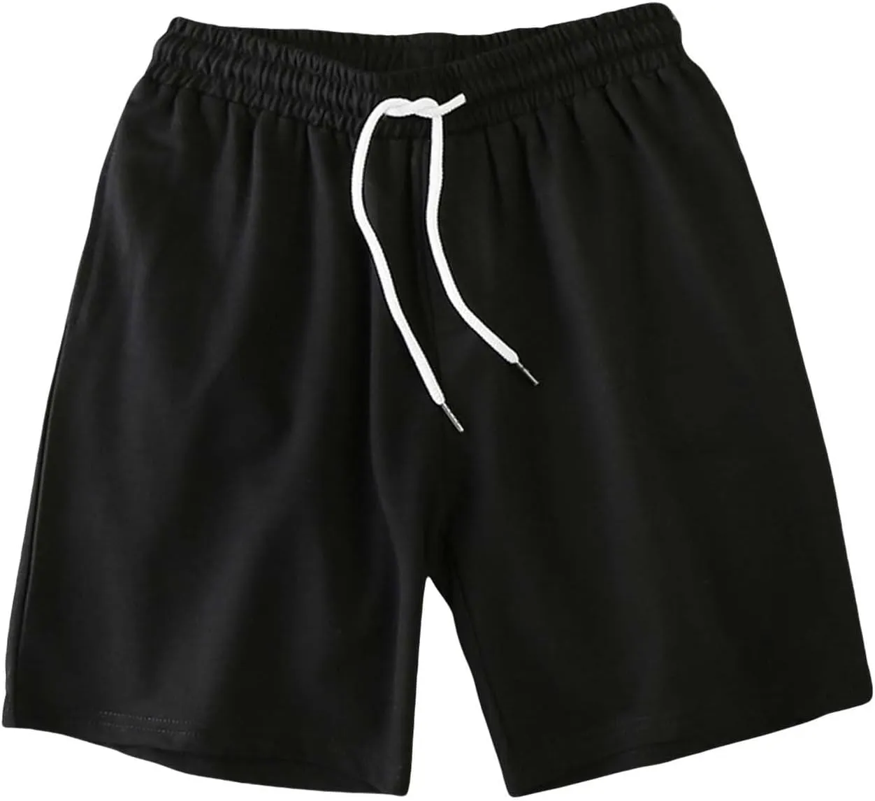 Men's Corduroy Shorts Moisture Wicking Casual Athletic Short Pants Elastic Waist Drawstring Lightweight Beach