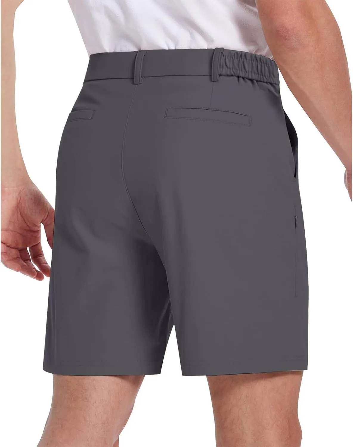Men's Hiking Shorts 7" Lightweight Cargo Work Shorts for Men Summer Travel Golf Casual Outdoor Pants with Pockets