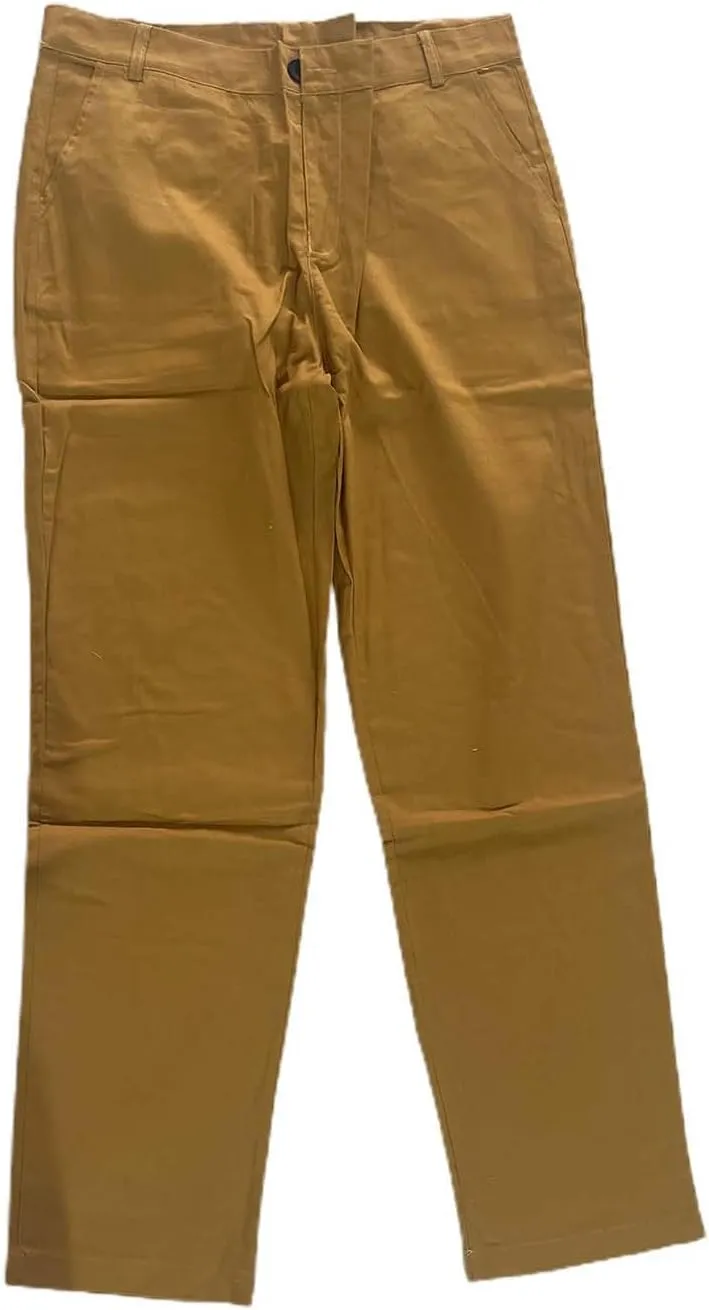 Mens Slim Fit Chino Pants Stretch Lightweight Business Suit Dress Pants Casual Wrinkle Free Quick Dry Work Trousers