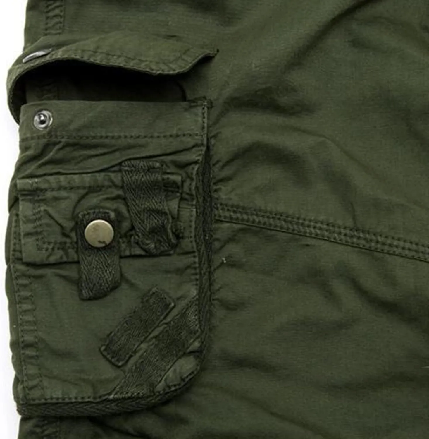 Men's Stretch Cargo Shorts Lightweight Casual Drawstring Gym Shorts Classic Relaxed Fit Summer with Pockets