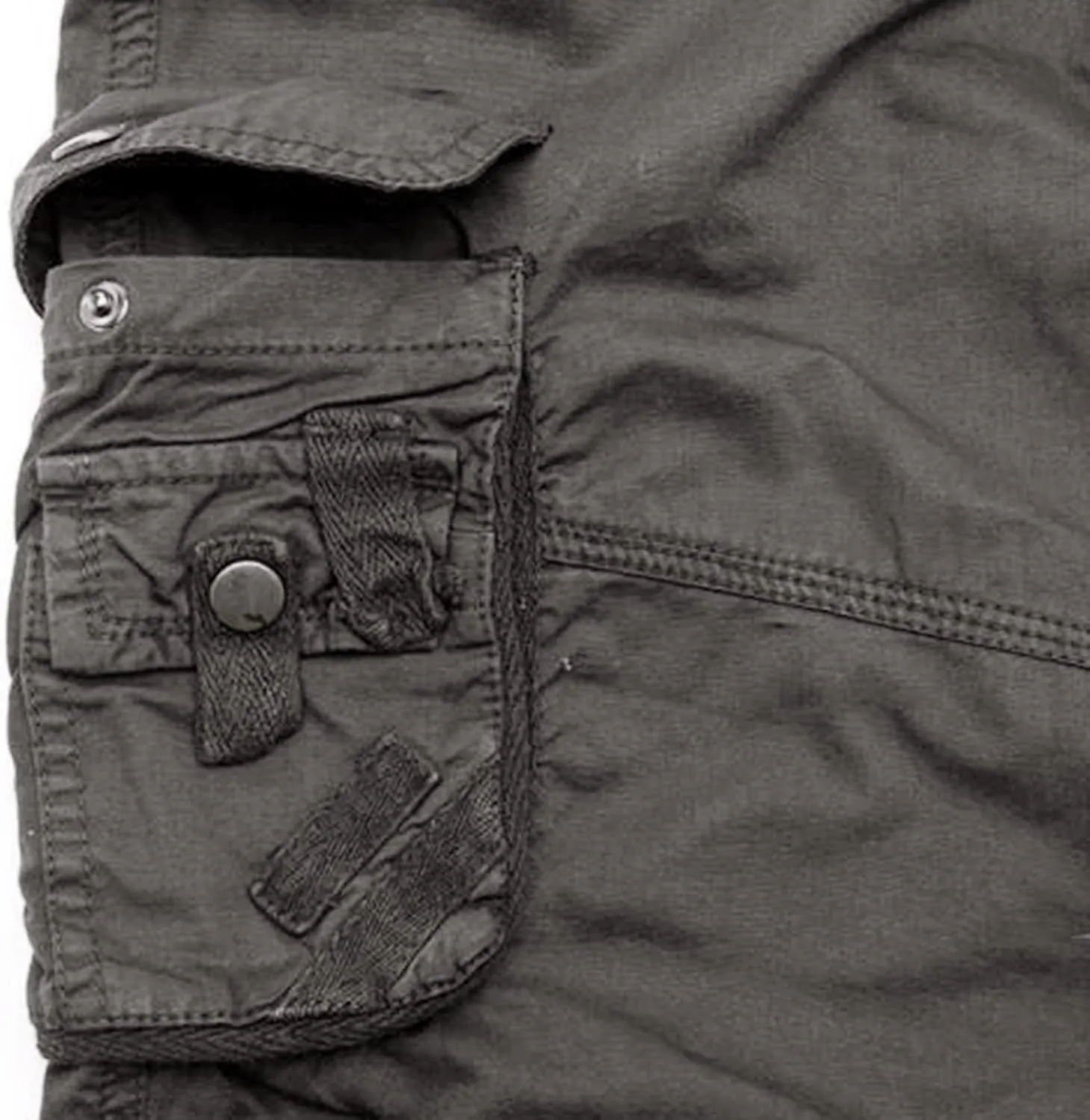 Men's Stretch Cargo Shorts Lightweight Casual Drawstring Gym Shorts Classic Relaxed Fit Summer with Pockets