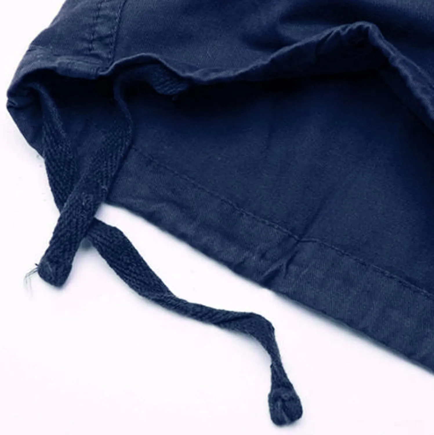 Men's Stretch Cargo Shorts Lightweight Casual Drawstring Gym Shorts Classic Relaxed Fit Summer with Pockets