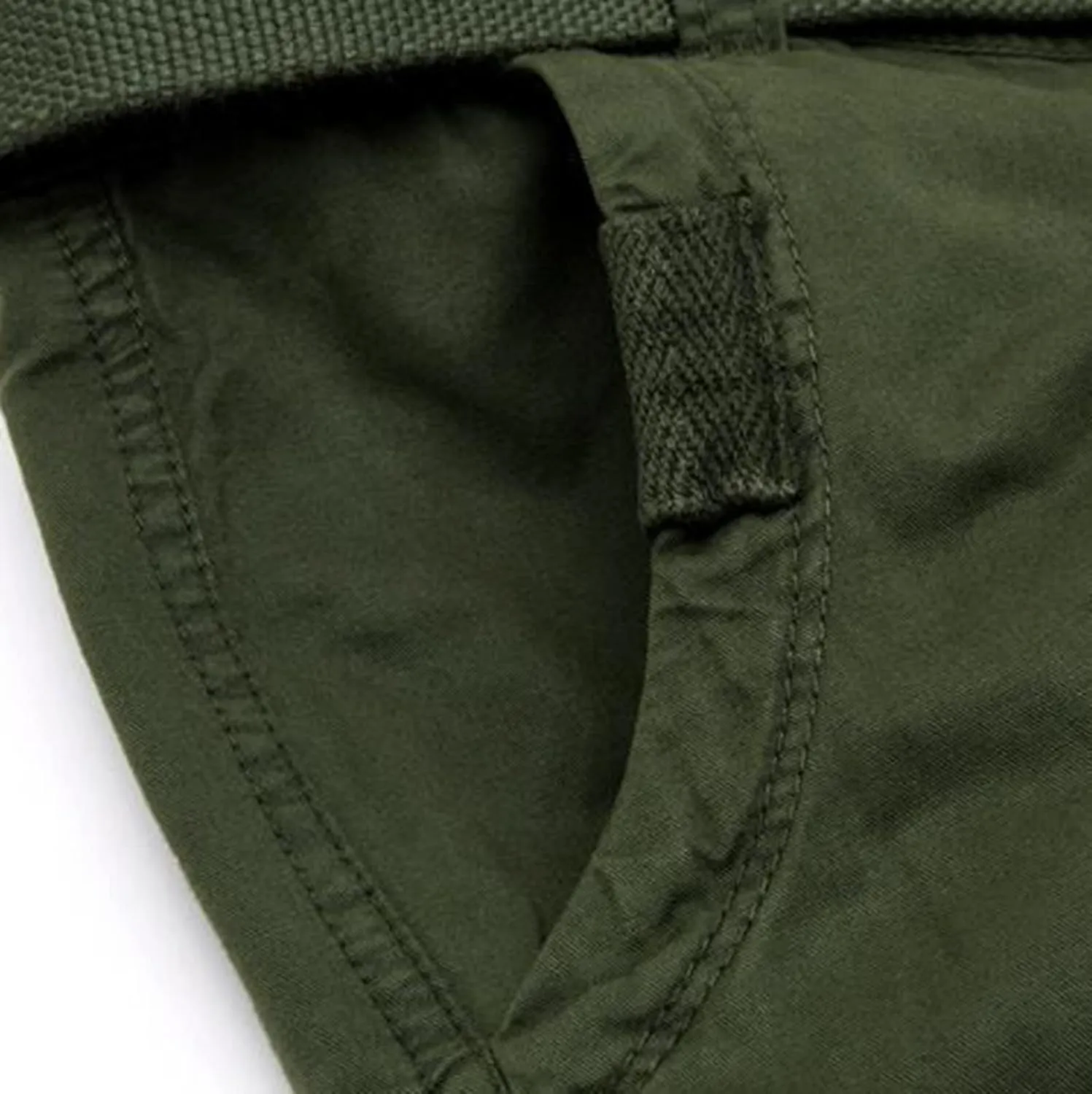 Men's Stretch Cargo Shorts Lightweight Casual Drawstring Gym Shorts Classic Relaxed Fit Summer with Pockets