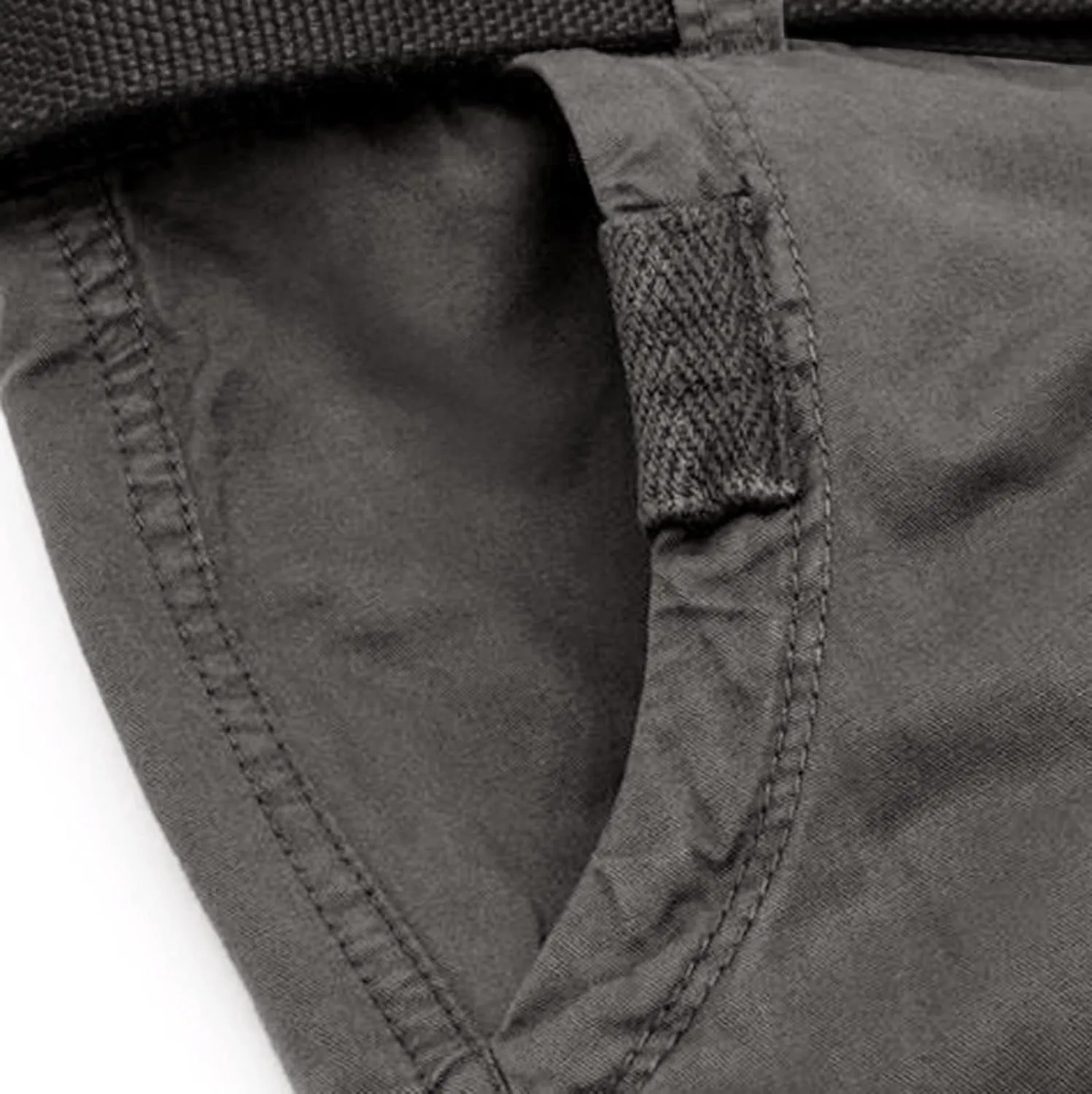 Men's Stretch Cargo Shorts Lightweight Casual Drawstring Gym Shorts Classic Relaxed Fit Summer with Pockets