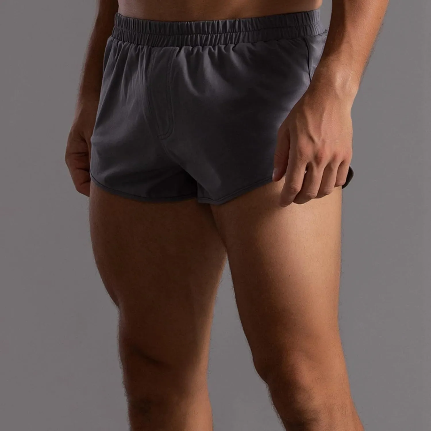 Men's Stretch Elastic Wide Band Boxer Brief Underwear Compression Ultra Lightweight Soft Comfortable Underwear for Men