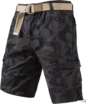 Mens Summer Athletic Shorts Outdoor Casual Work Out Shorts Gym for Hiking Tactical Camping Travel Short Pants