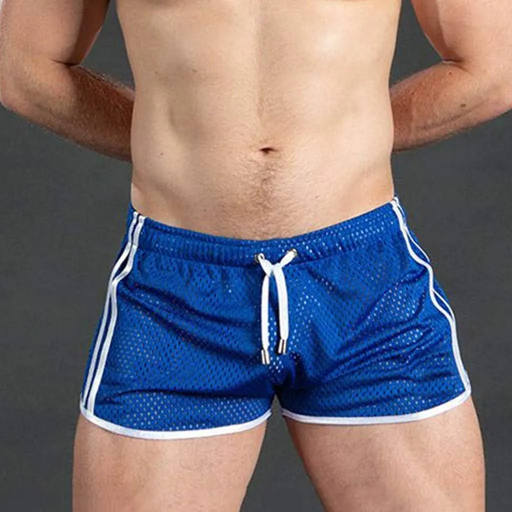 Men's Swim Trunks 5 Inch Quick Dry Baseball Board Shorts Summer Swimming Trunks Beach Shorts for Men Bathing Suits