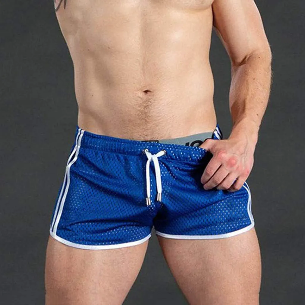 Men's Swim Trunks 5 Inch Quick Dry Baseball Board Shorts Summer Swimming Trunks Beach Shorts for Men Bathing Suits
