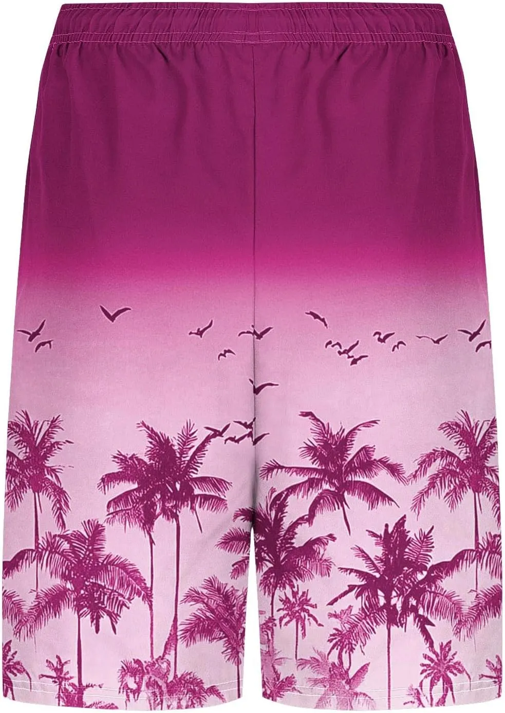 Men's Swim Trunks with Compression Liner 7 Inch Inseam Board Shorts 2 in 1 Quick-Dry Bathing Suits Hawaii Beach Shorts