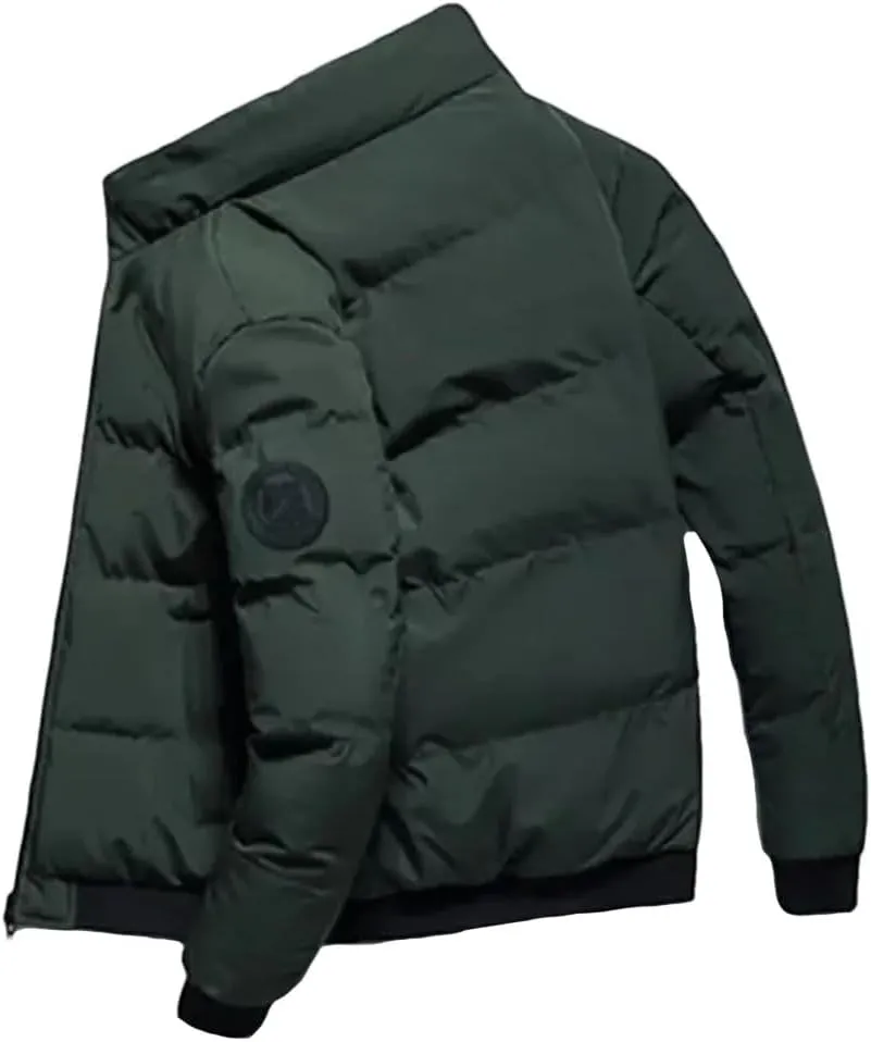 Men's Thickened Down Cotton-Padded Coat Short Style Jacket Windproof Warm Down Jacket