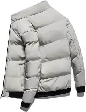 Men's Thickened Down Cotton-Padded Coat Short Style Jacket Windproof Warm Down Jacket
