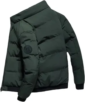 Men's Thickened Down Cotton-Padded Coat Short Style Jacket Windproof Warm Down Jacket