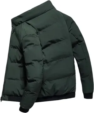 Men's Thickened Down Cotton-Padded Coat Short Style Jacket Windproof Warm Down Jacket