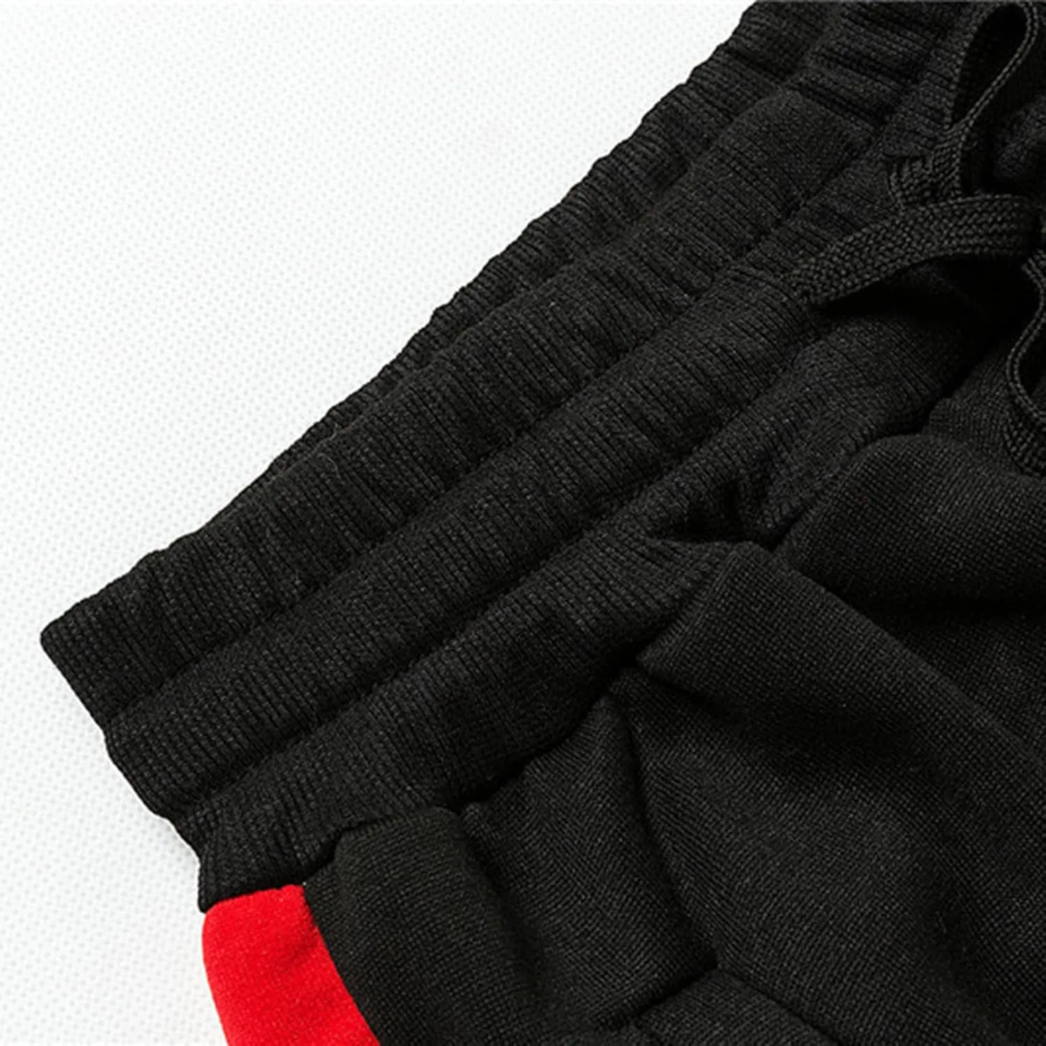 Mens Track Pants Casual Color Block Side Stripe Sweatpants Elastic Waist Slim Fit Tapered Sweat Pants Workout Joggers