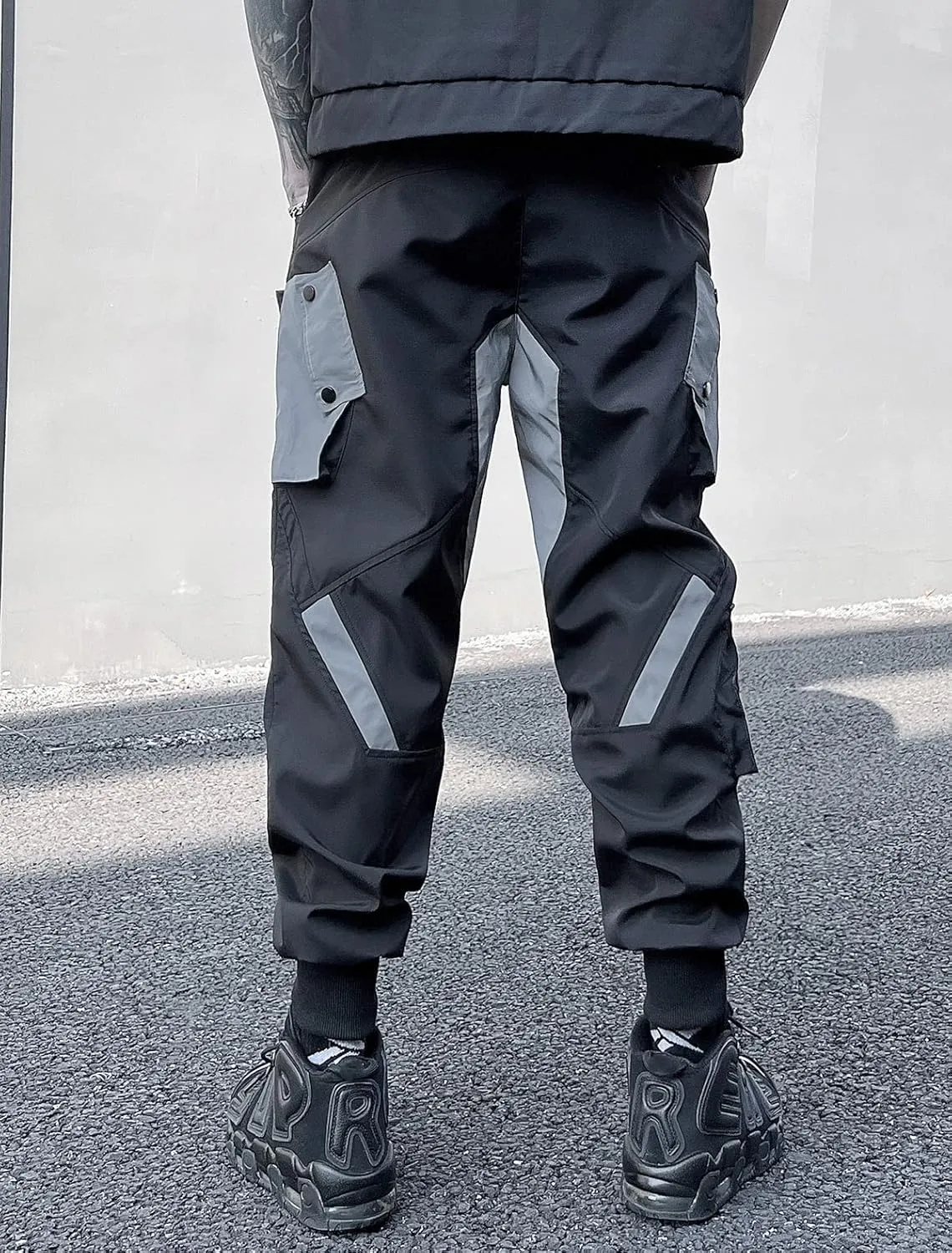 Men's Women Cargo Techwear Cyberpunk Jogger Harem Streetwear Pants