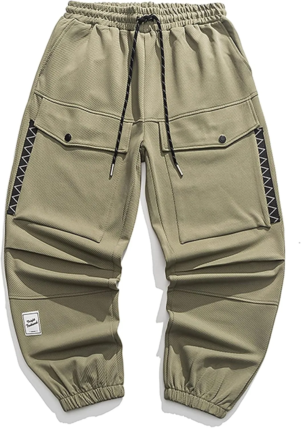 MOKEWEN Men's Streetwear Techwear Jogging Cargo Combat Tactic Ankle Pants