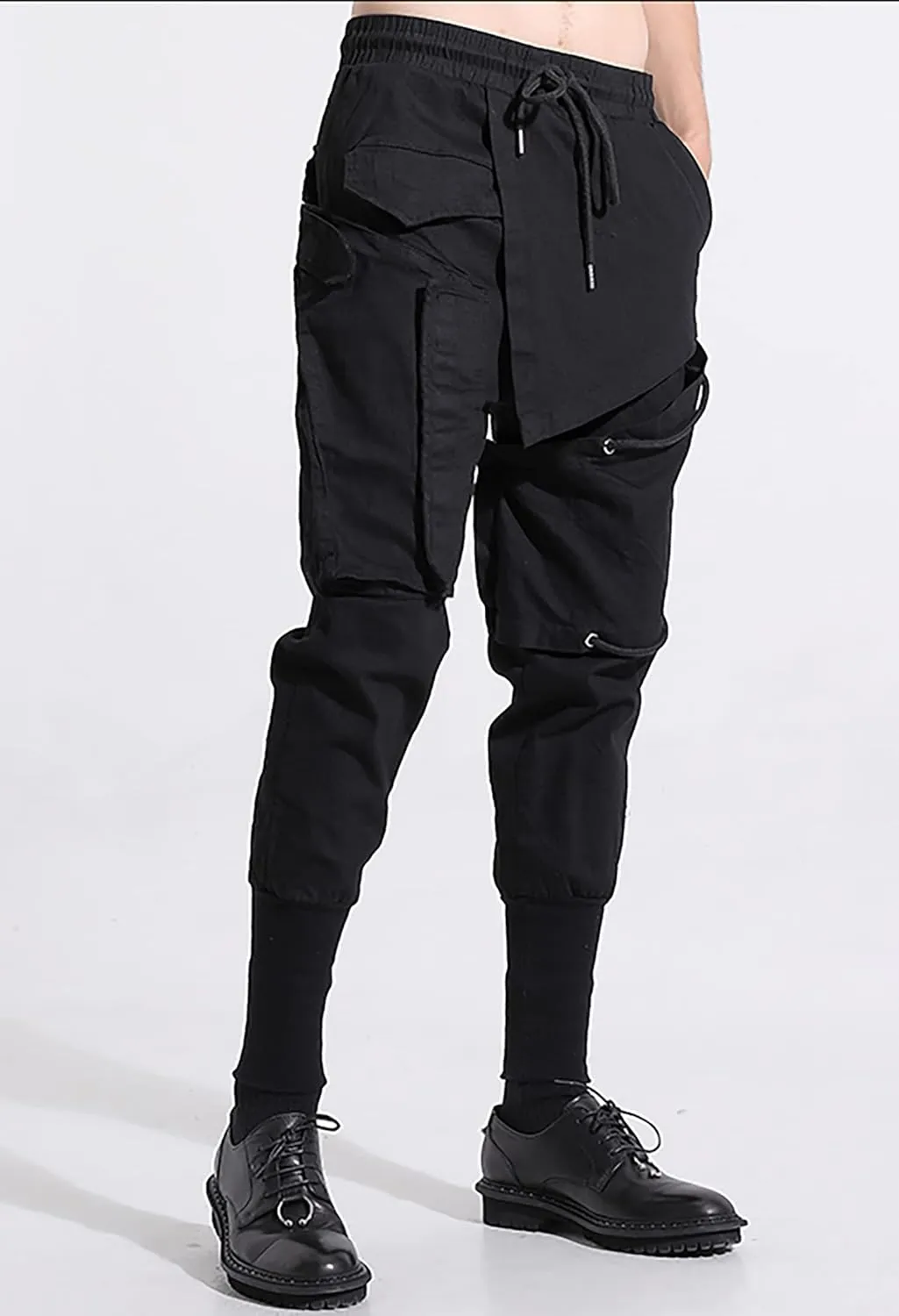 MOKEWEN Men's Women Streetwear Joggers Tech Novelty Pants