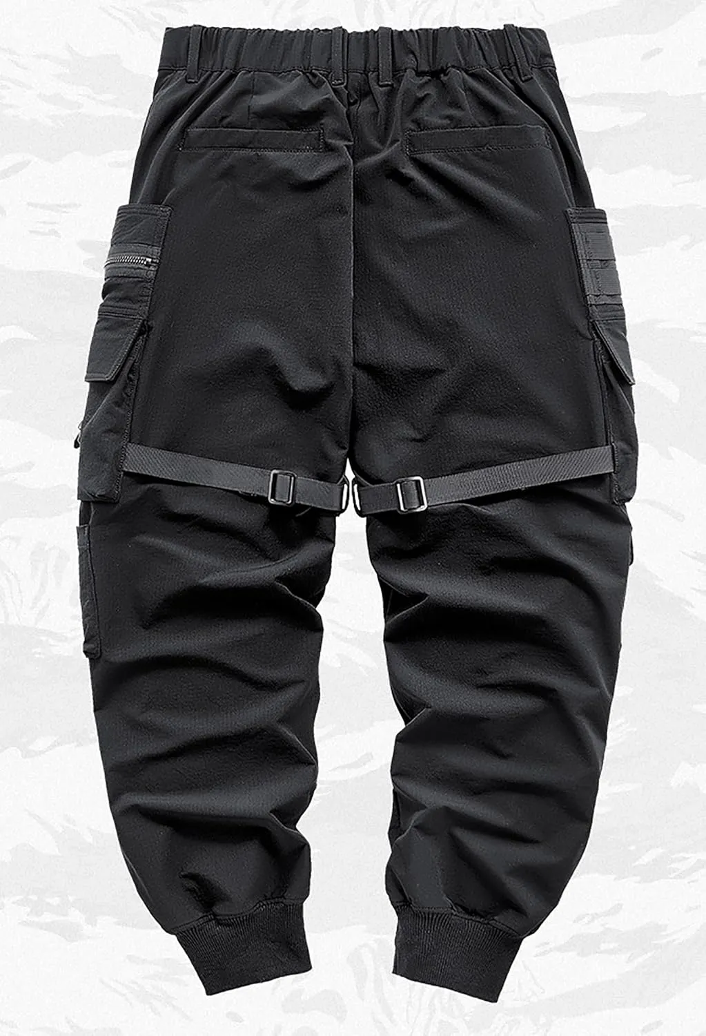 MOKEWEN Men's Women Streetwear Joggers Tech Novelty Pants
