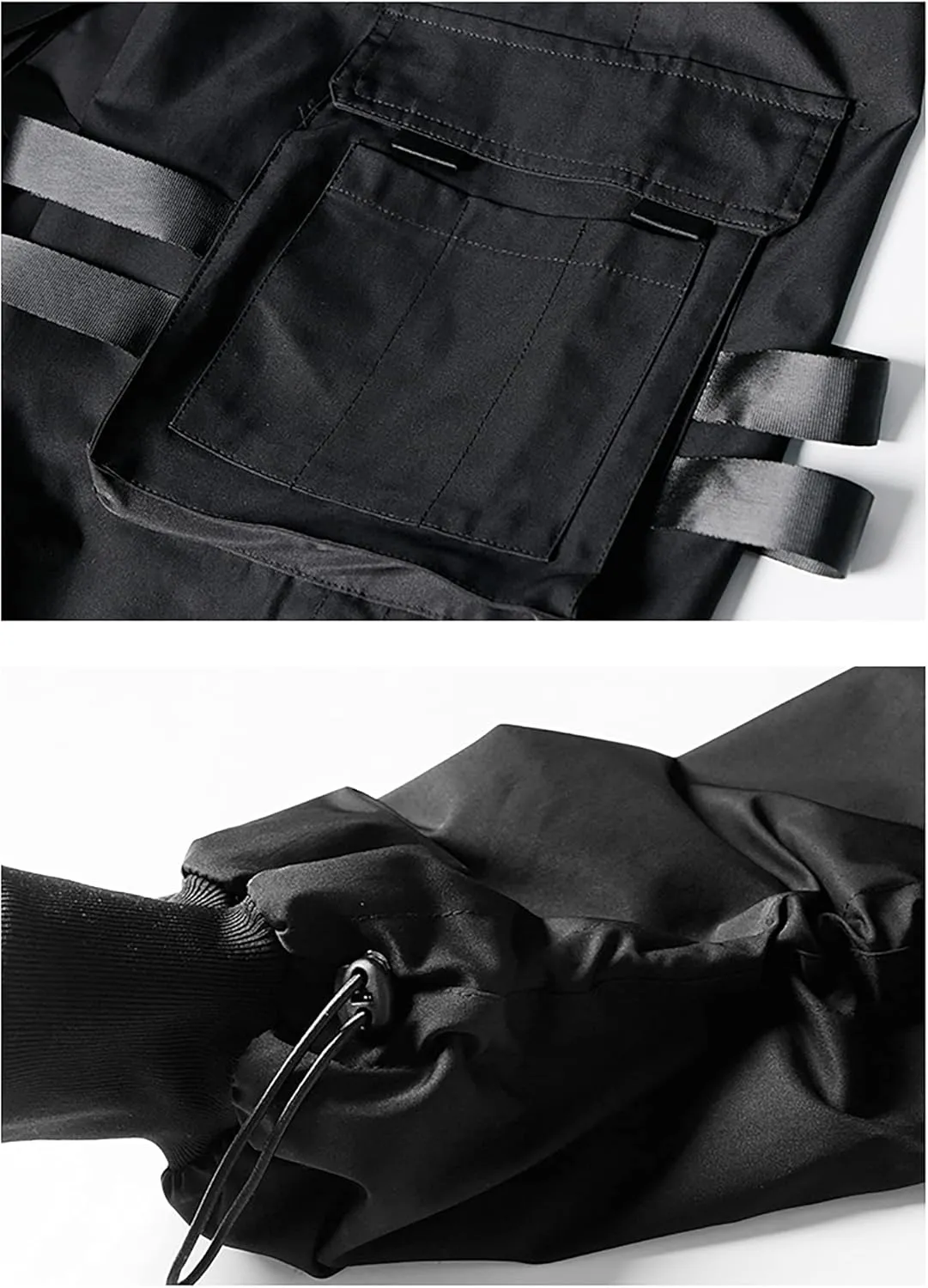 MOKEWEN Men's Women Streetwear Joggers Tech Novelty Pants