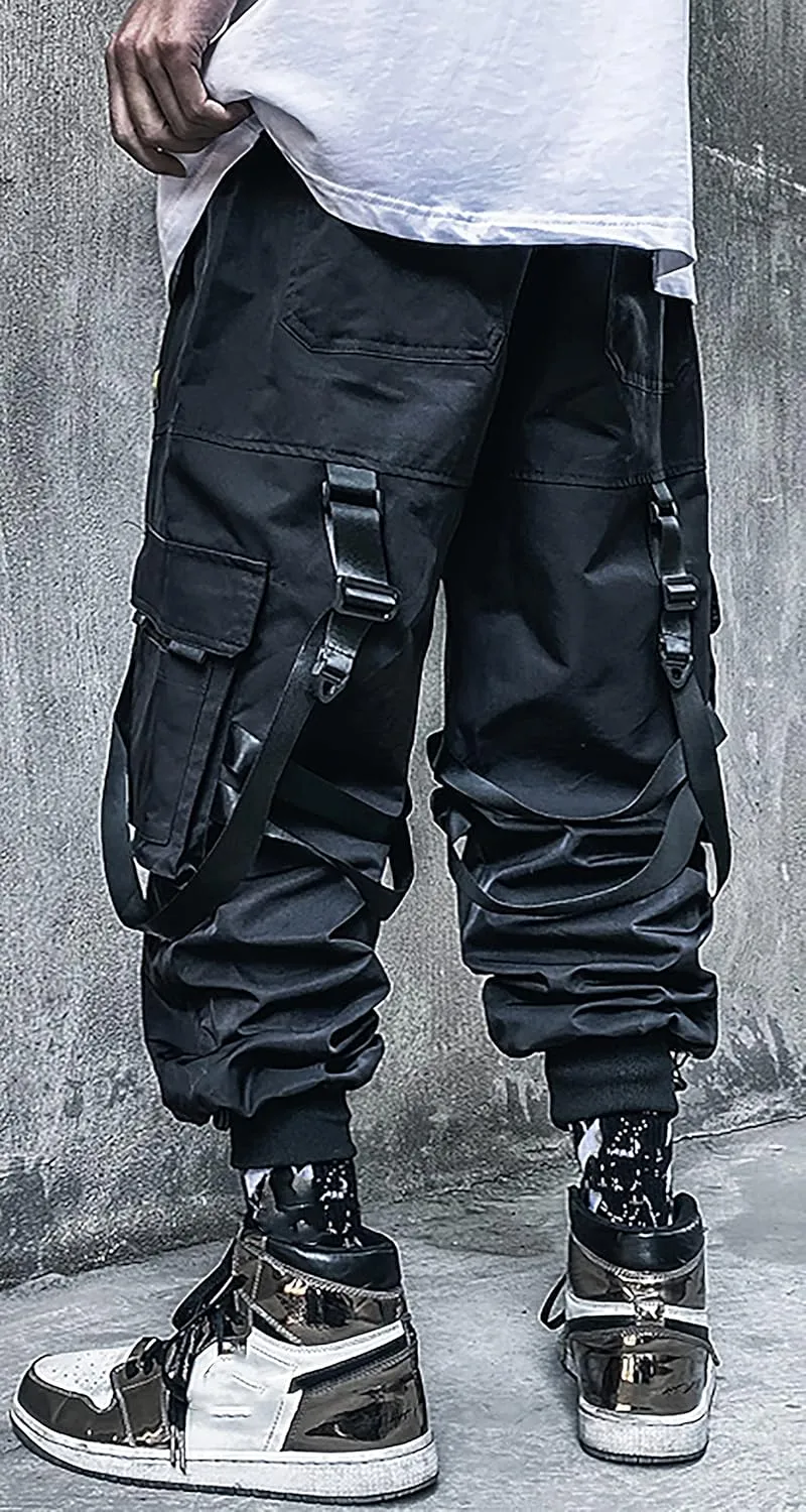 MOKEWEN Men's Women Streetwear Joggers Tech Novelty Pants