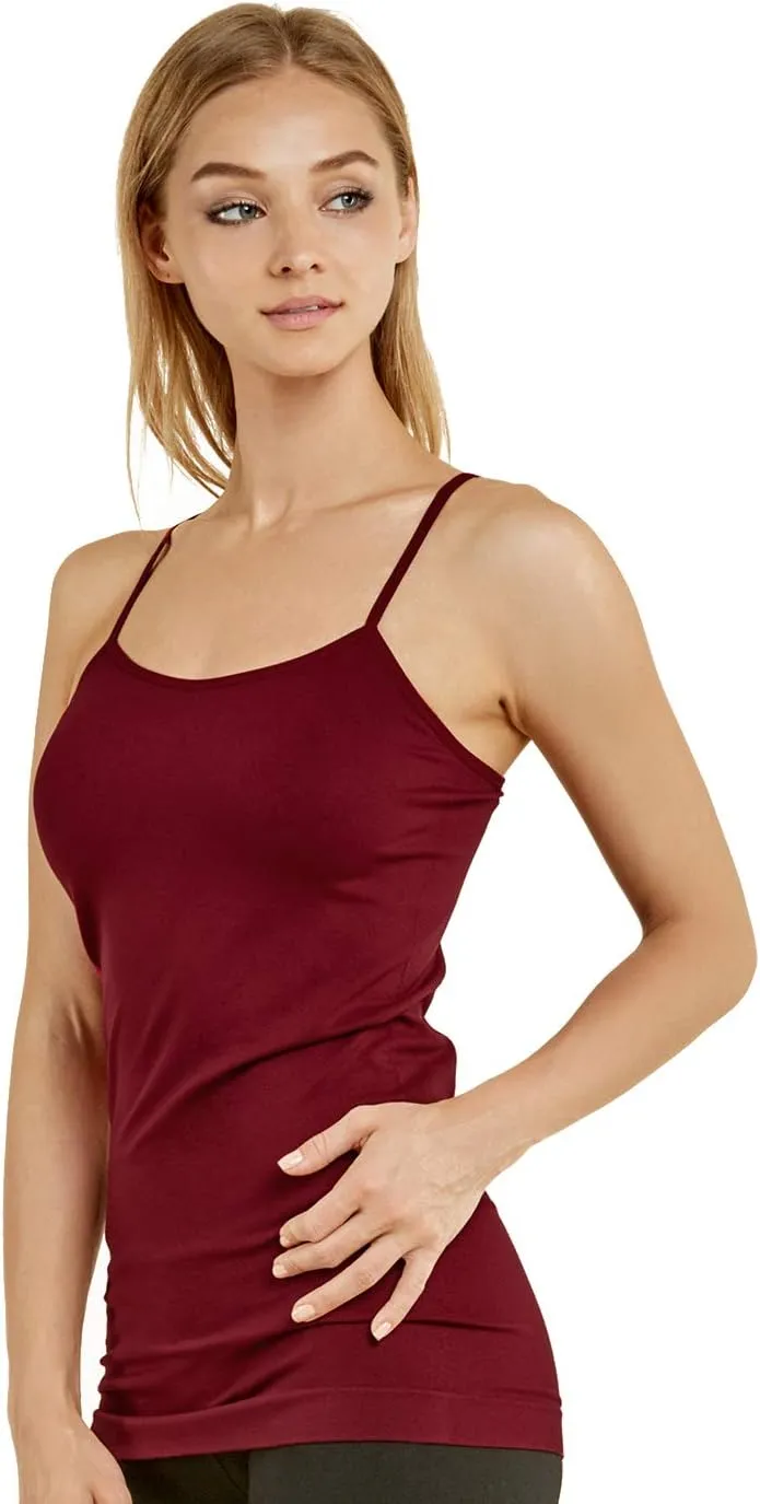 MOPAS Tank Top - Women's Seamless Nylon Camisole Tank Top
