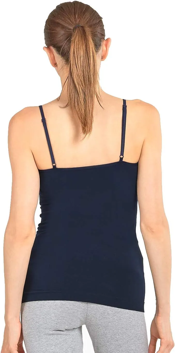 MOPAS Tank Top - Women's Seamless Nylon Camisole Tank Top