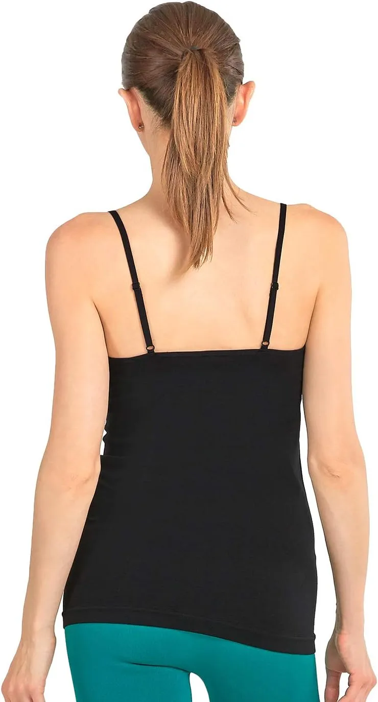 MOPAS Tank Top - Women's Seamless Nylon Camisole Tank Top
