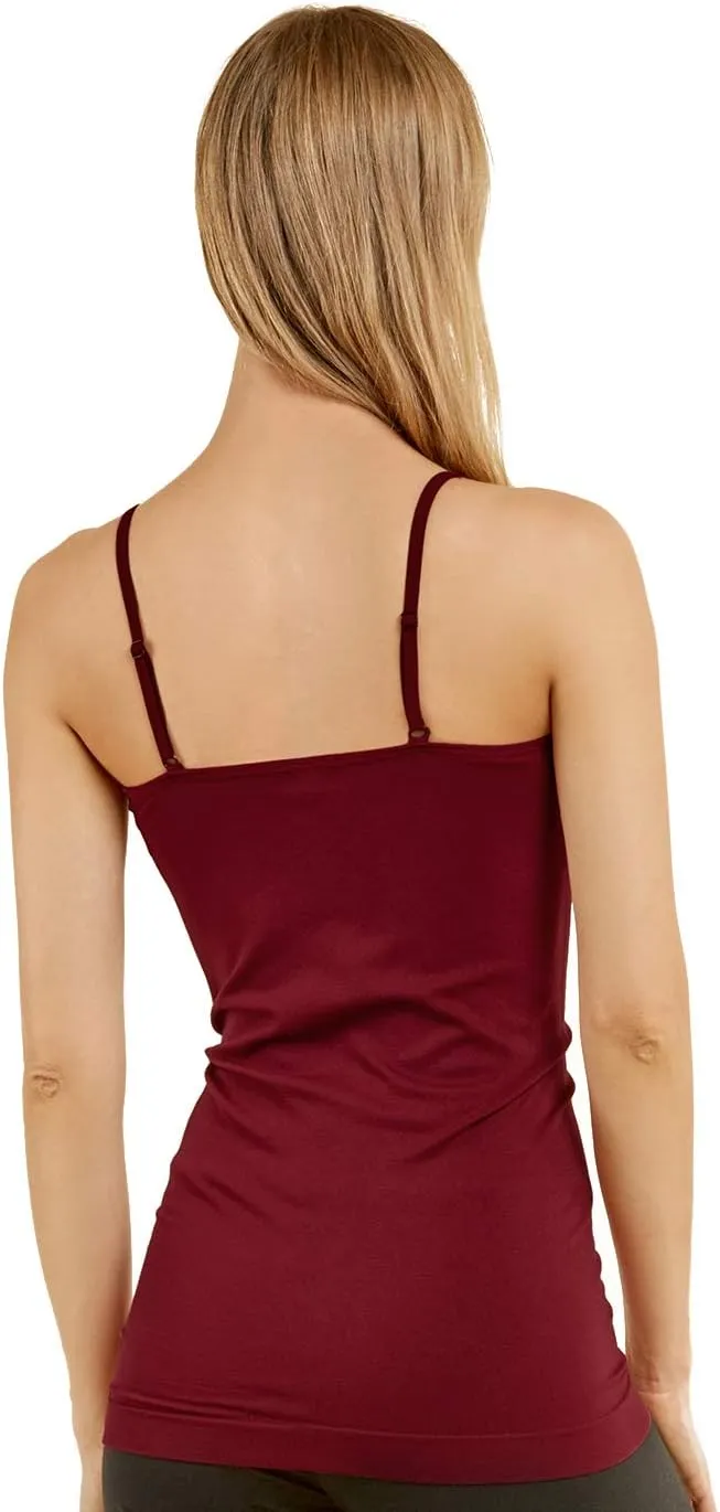 MOPAS Tank Top - Women's Seamless Nylon Camisole Tank Top