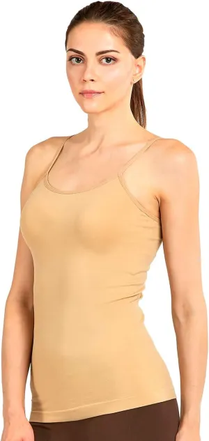 MOPAS Tank Top - Women's Seamless Nylon Camisole Tank Top