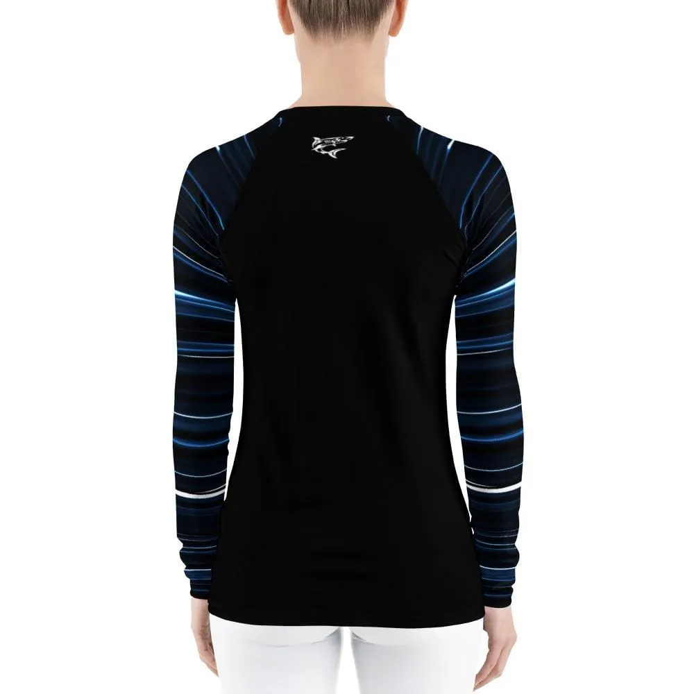 Neptune Nights ~ Women's Rash Guard *