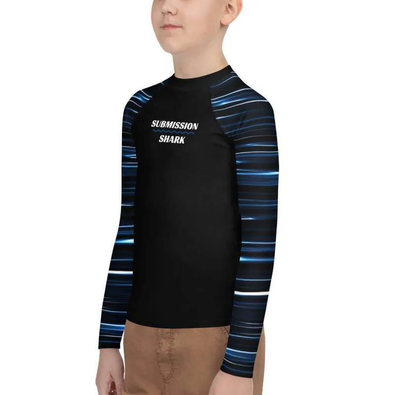 Neptune Nights ~ Youth Rash Guard *