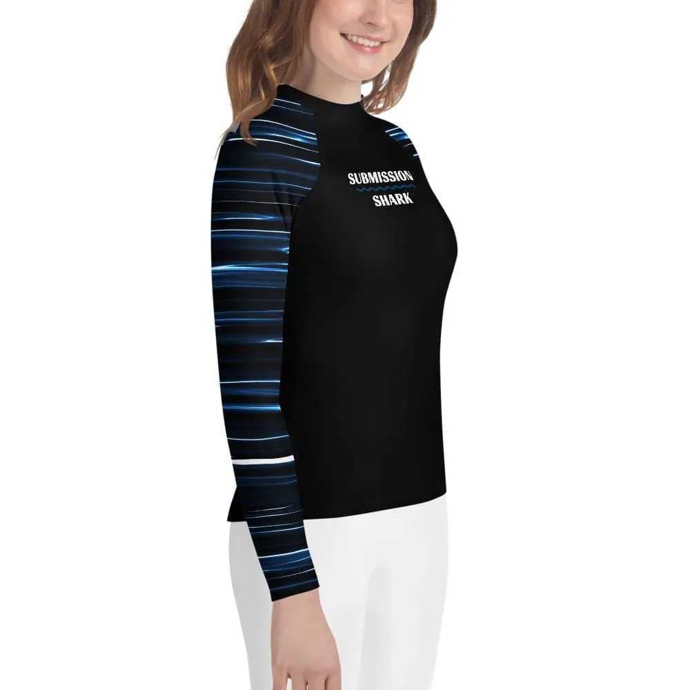 Neptune Nights ~ Youth Rash Guard *