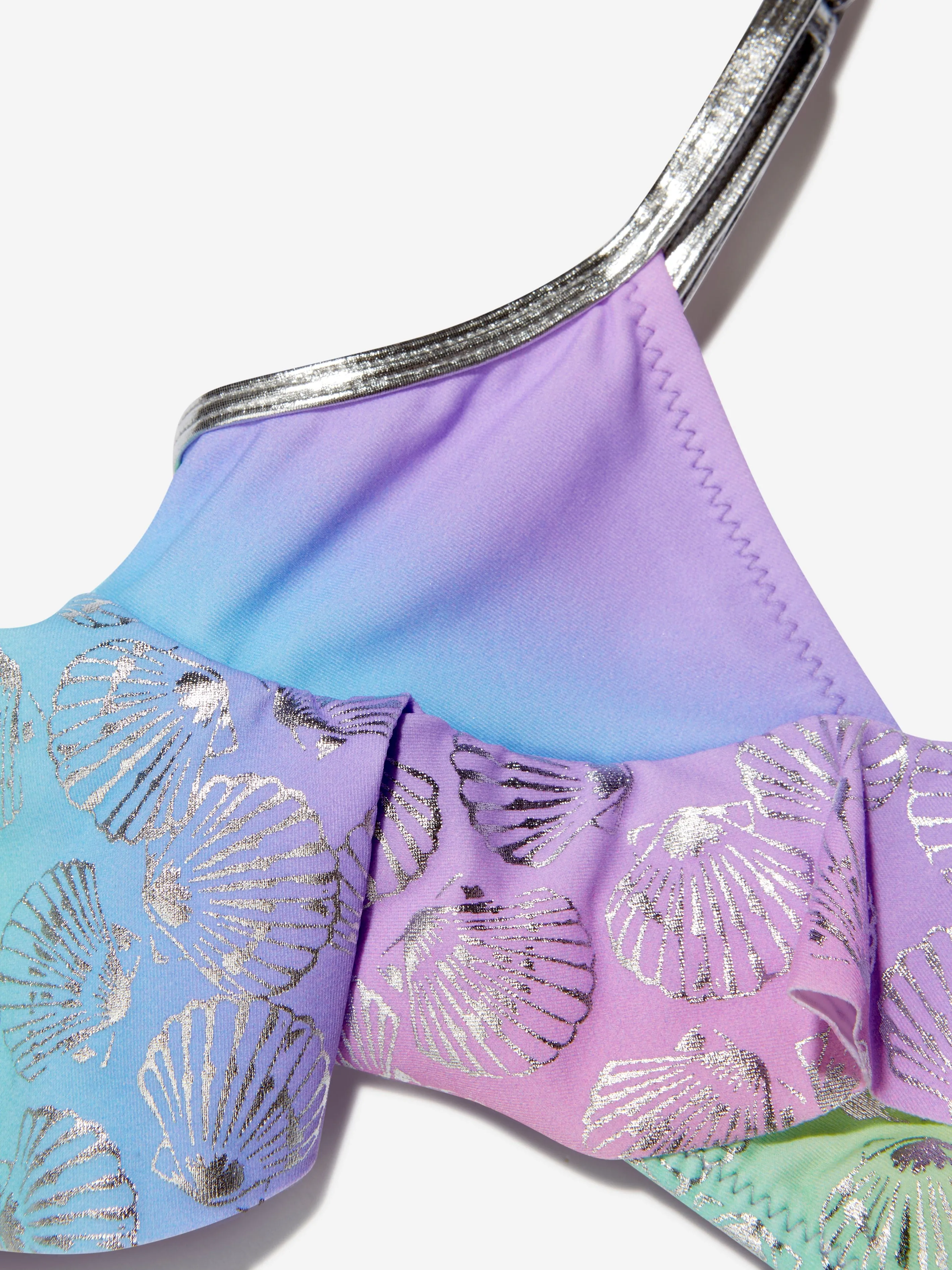 Nessi Byrd Girls Gig Rainbow Bikini in Multicolour