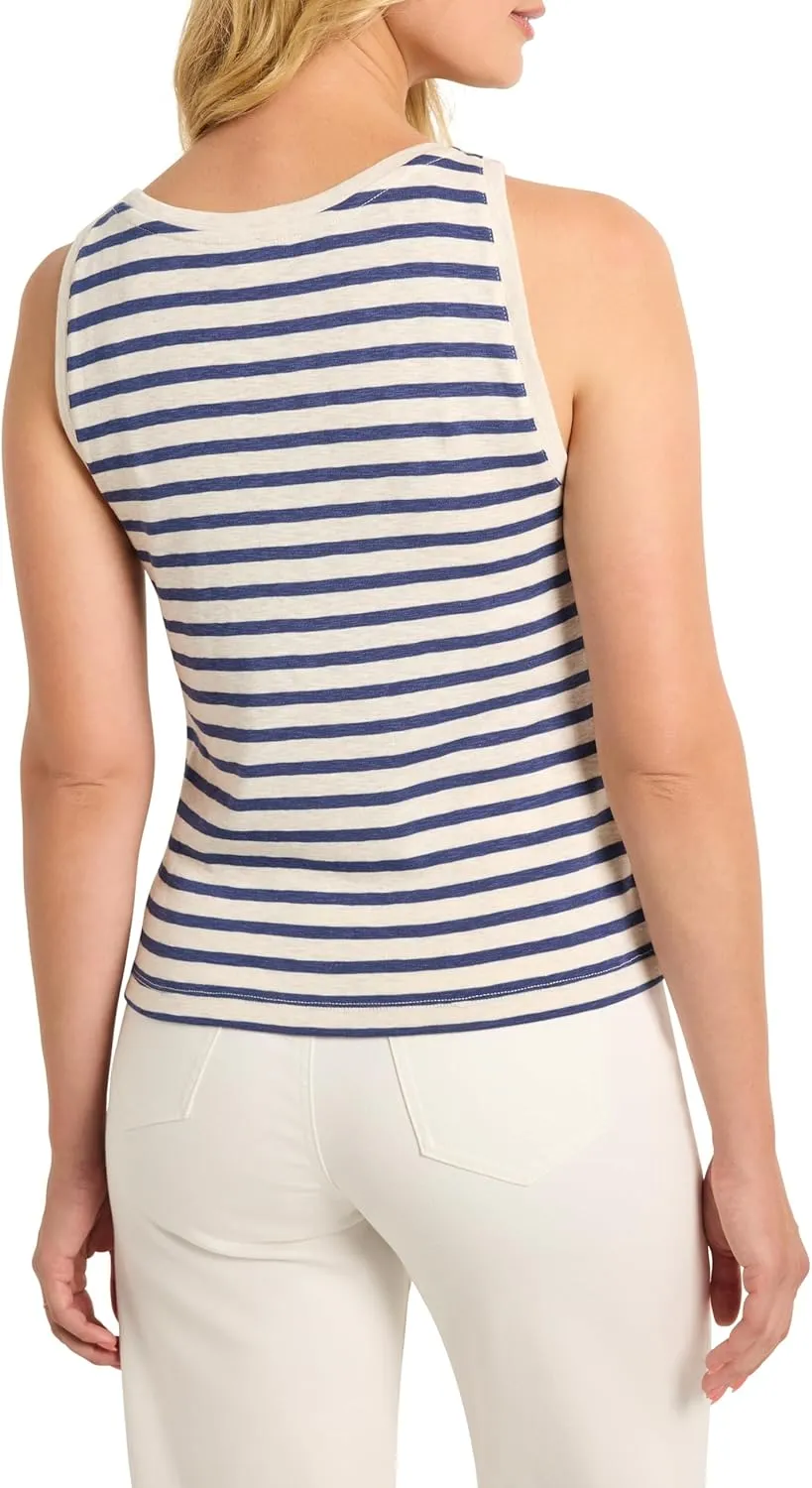 NIC ZOE Women's Striped Boat Tank