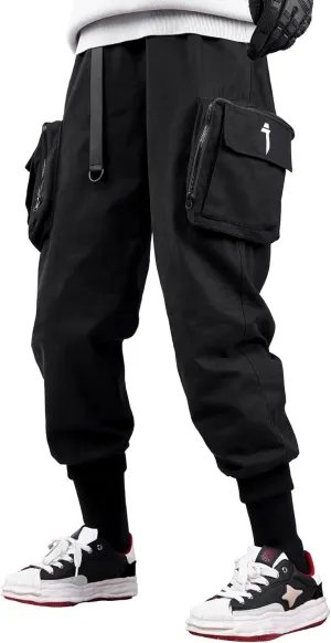 Niepce Inc Streetwear Techwear Urban Cargo Pants for Men